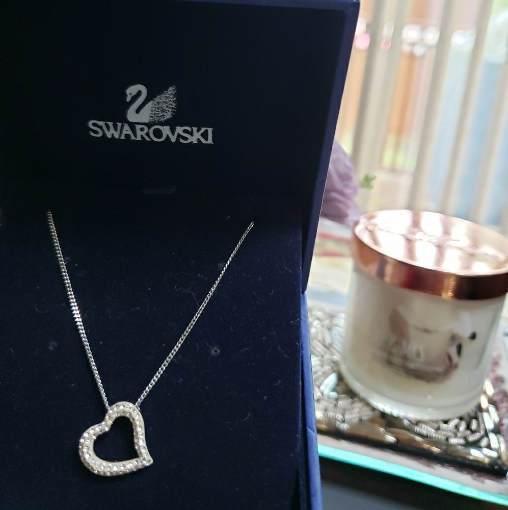Swarovski heart necklace